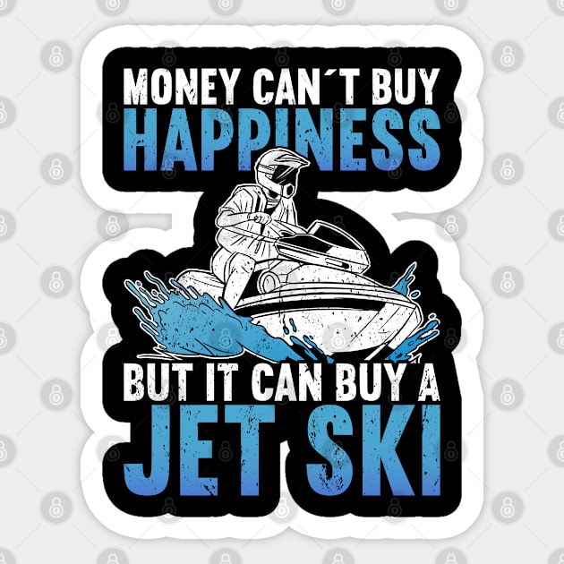 Jet Skiing Sticker by medd.art